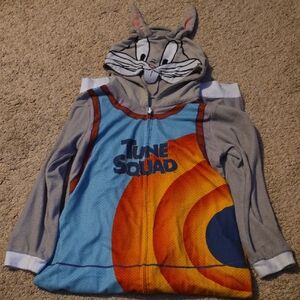 Kids Tune Squad Pajama Set - Gray and Orange